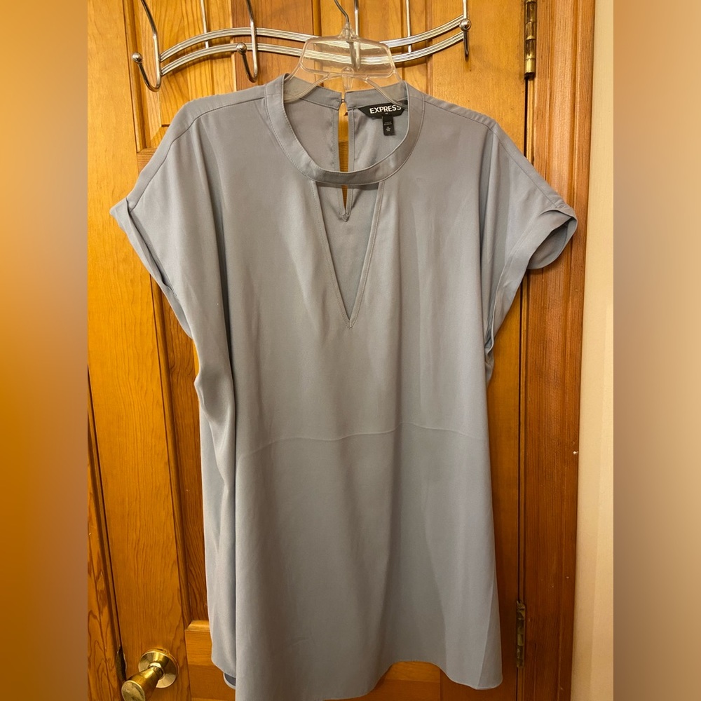 Express Silver Blouse XL